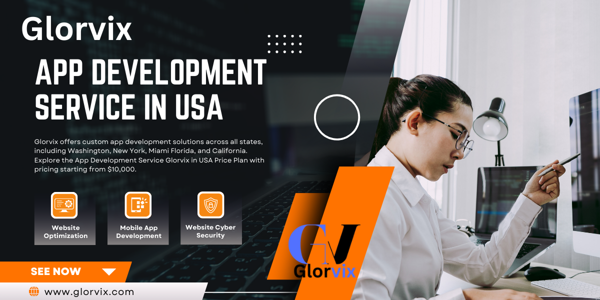 App Development Service Glorvix in USA Price Plan