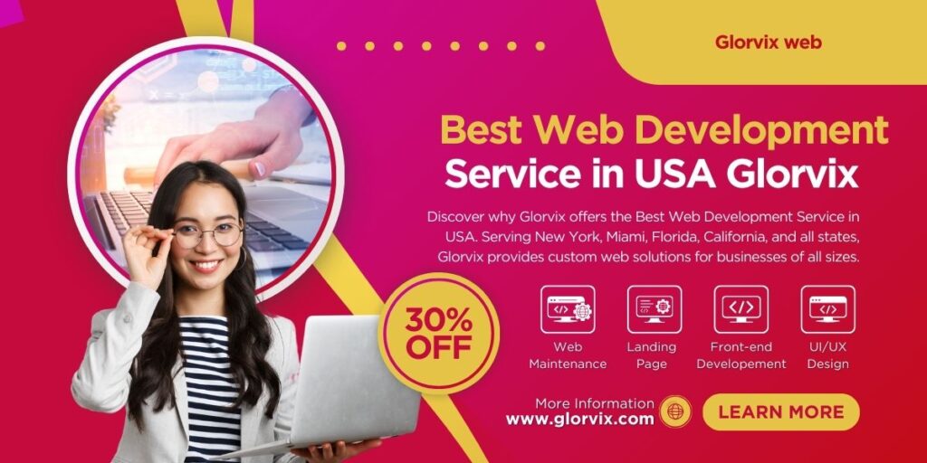 Best Web Development Service in USA Glorvix