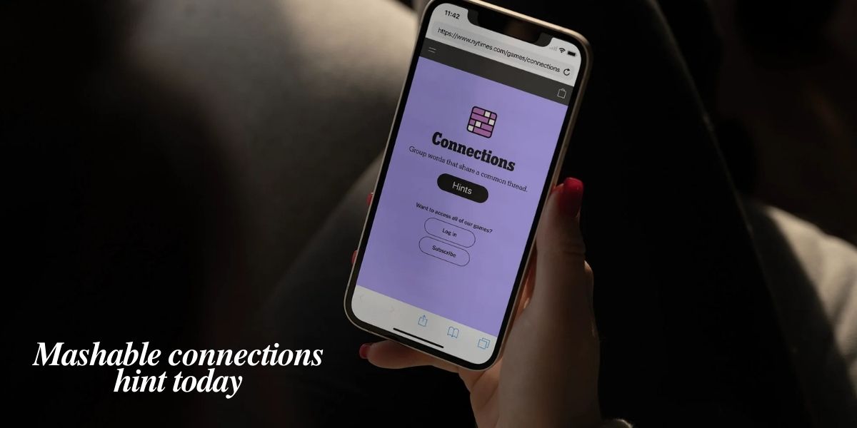 mashable connections hint today