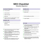 SEO Migration Website Checklist Glorvix.com