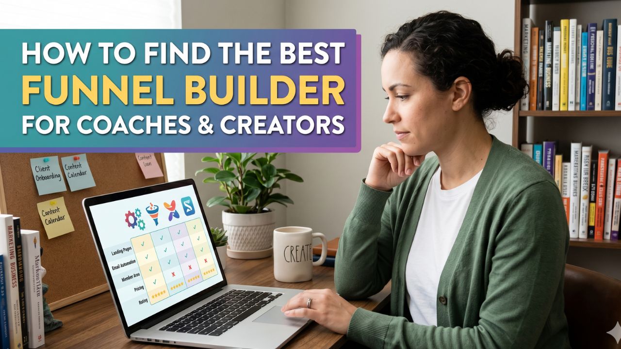 How to Find the Best Funnel Builder for Coaches and Creators