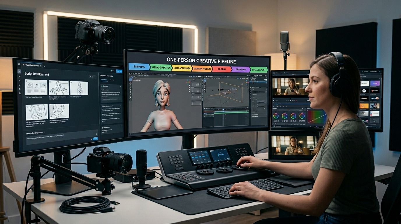 Higgsfield creative pipeline